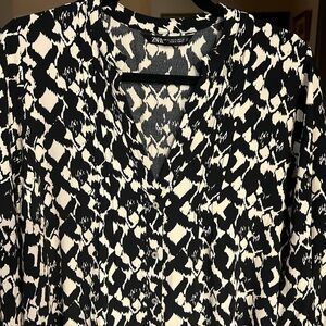 ZARA Pleated Mini Dress - WORN ONCE